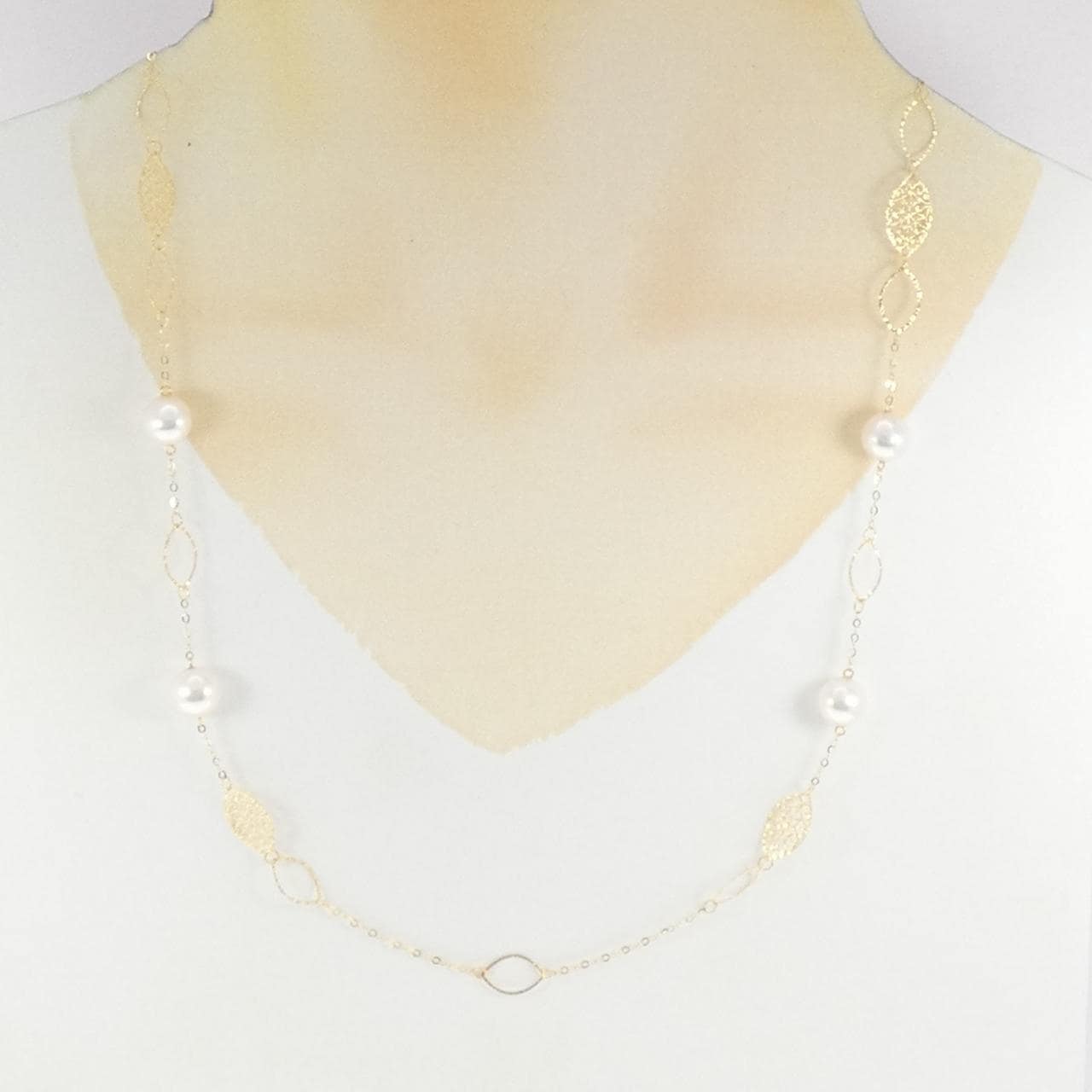 K18YG アコヤパール ネックレス