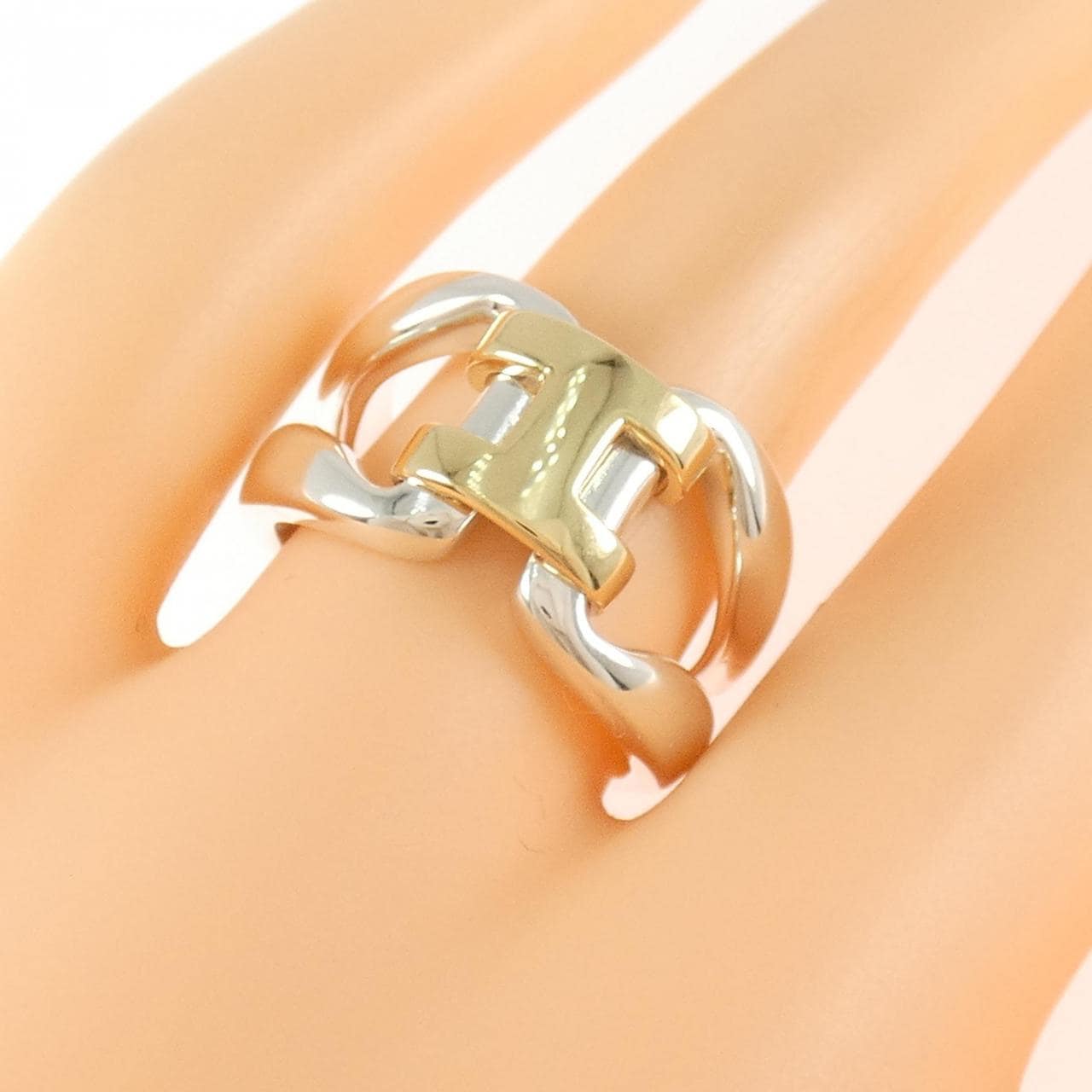 【ヴィンテージ】エルメス ヒストリー リング