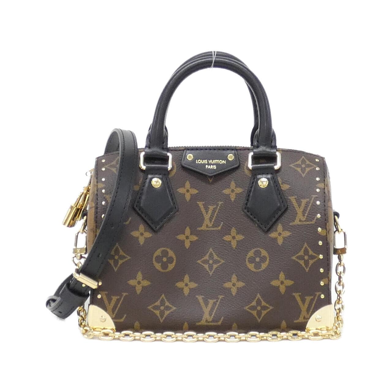 ルイヴィトン モノグラム リバース スピーディー トランク 20cm M13146 ボストンバッグ