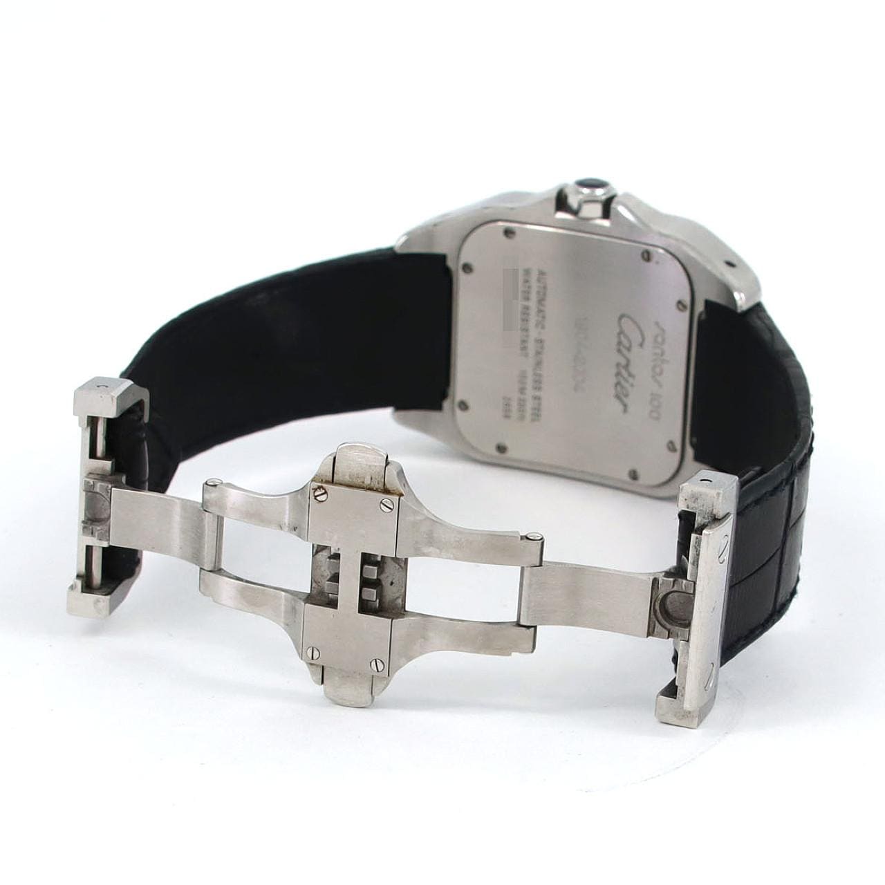 【ノーメンテナンス還元価格】カルティエ サントス100LM 1904-2004刻印 W20076X8 SS 自動巻