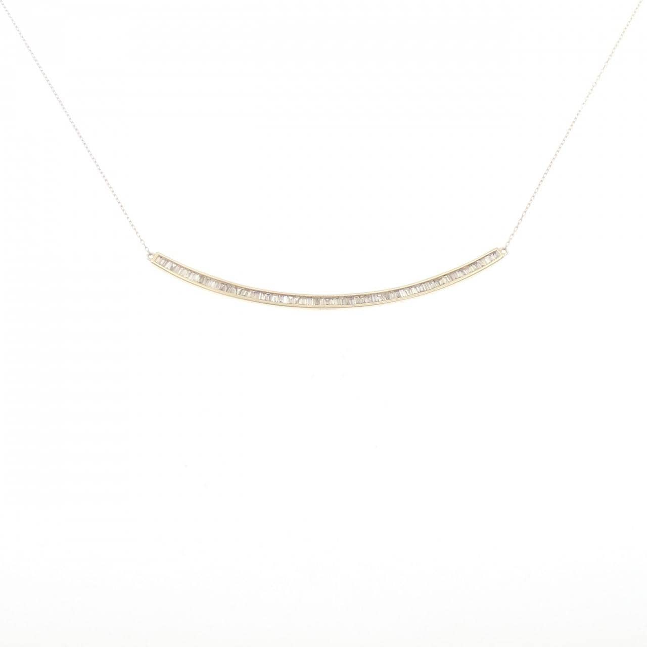 K18YG ダイヤモンド ネックレス 1.00CT