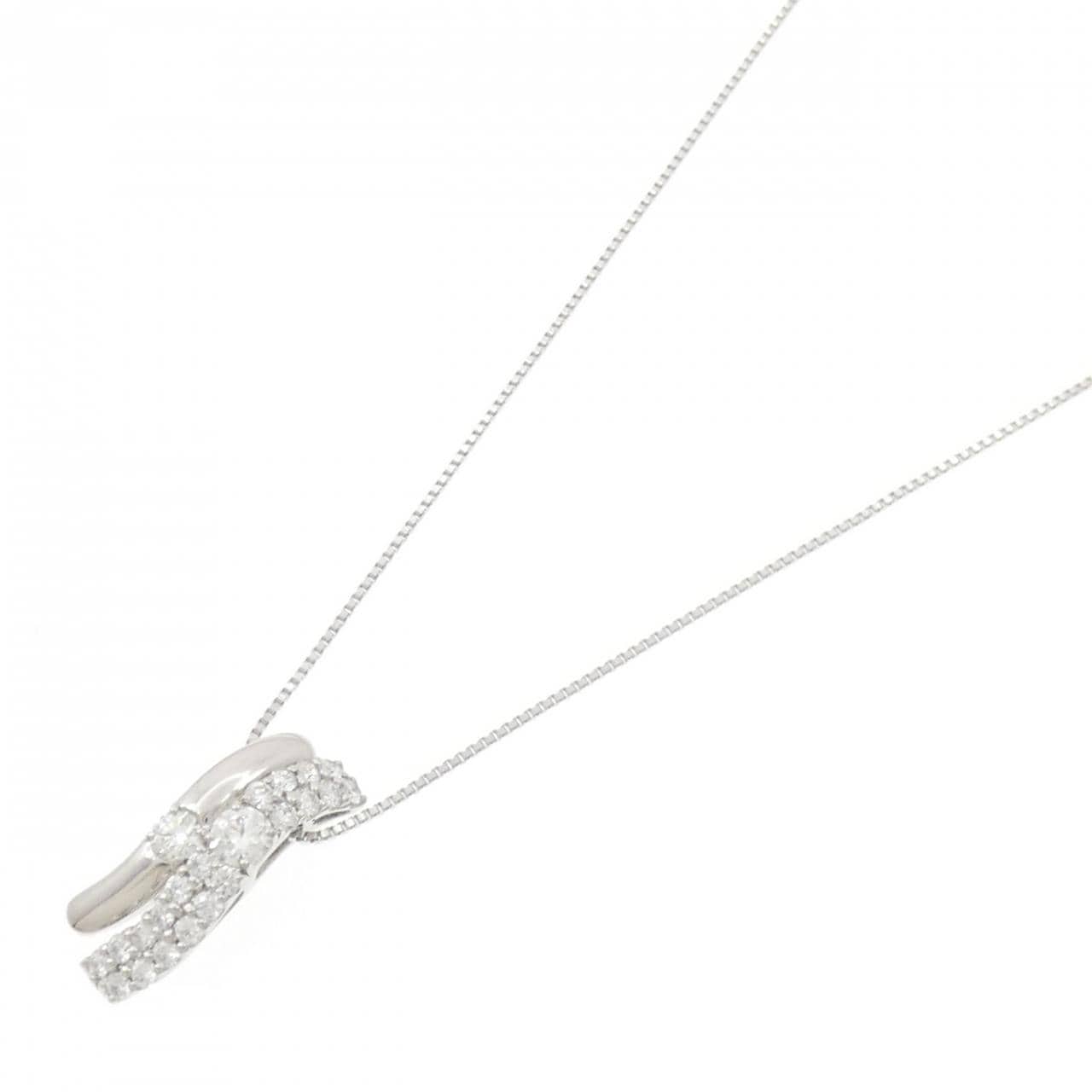 コメ兵｜ギンザ タナカ ダイヤモンド ネックレス 0.804CT｜GINZA