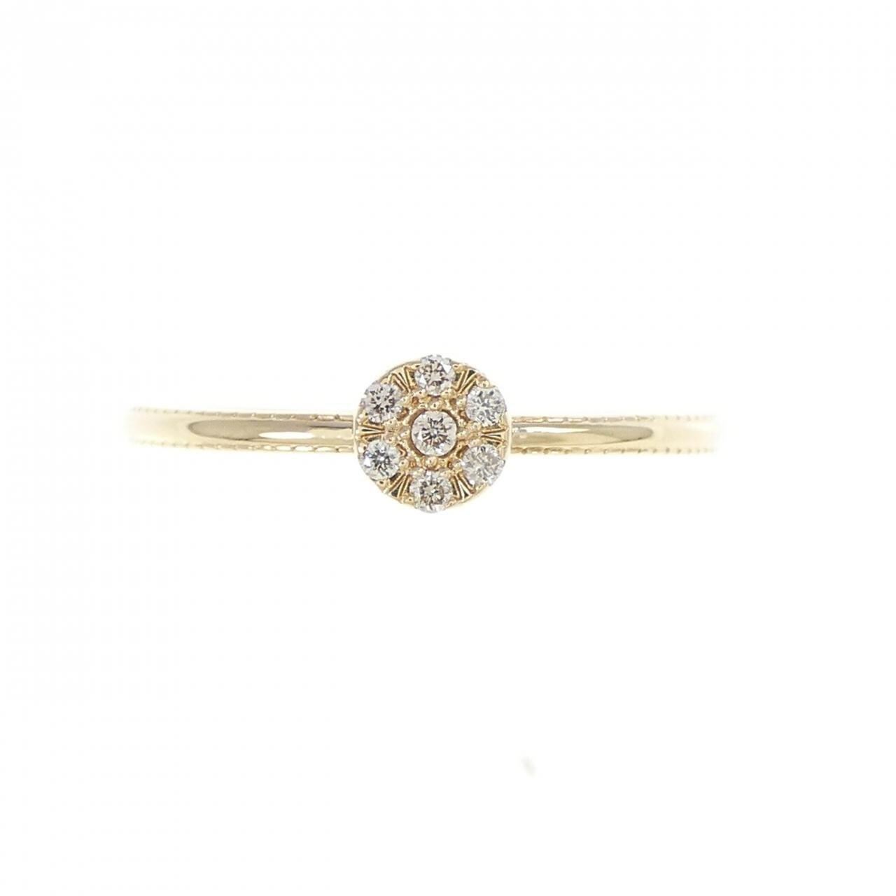 アガット ダイヤモンド リング 0.08CT