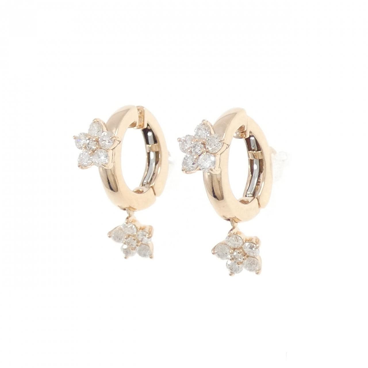 ポンテヴェキオ ダイヤモンド イヤリング 0.50CT