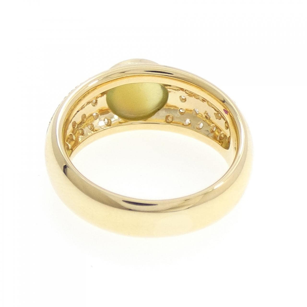 K18YG水星貓眼2.25CT