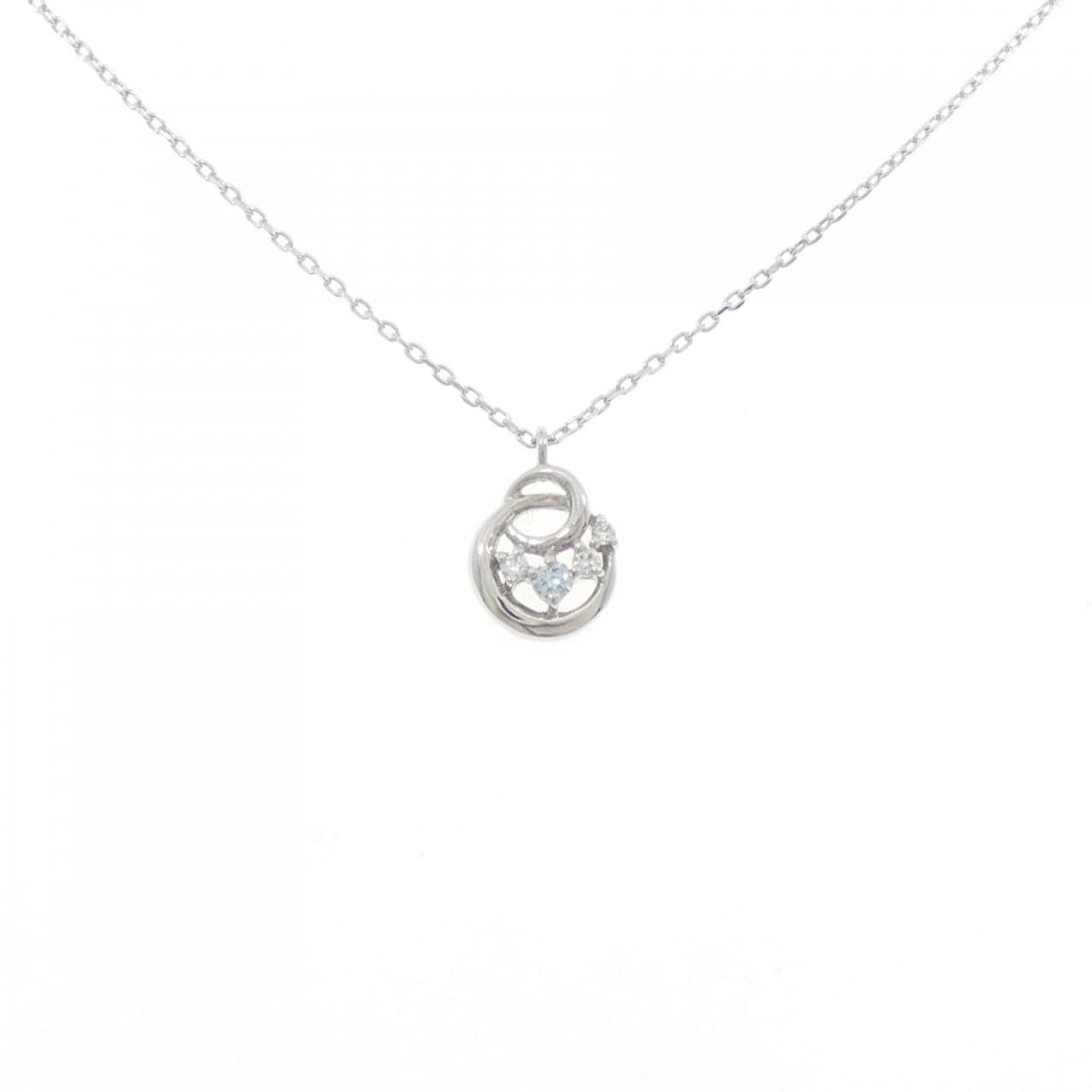 PT950/PT850鑽石項鍊 0.05 克拉