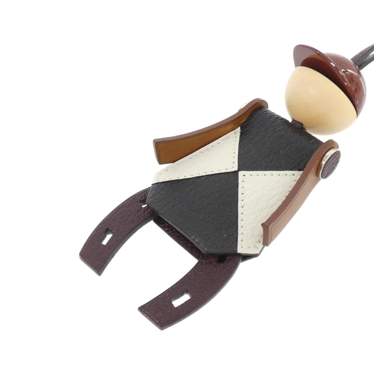 エルメス ジョッキー 084065CK バッグチャーム