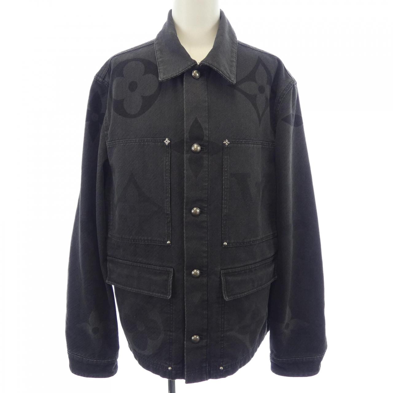 ルイヴィトン LOUIS VUITTON モノグラムデニムブルゾン HSA15WOWZ デニムジャケット