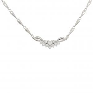PT900/PT850 ダイヤモンド ネックレス 0.65CT