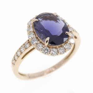 K18PG アイオライト リング 1.15CT
