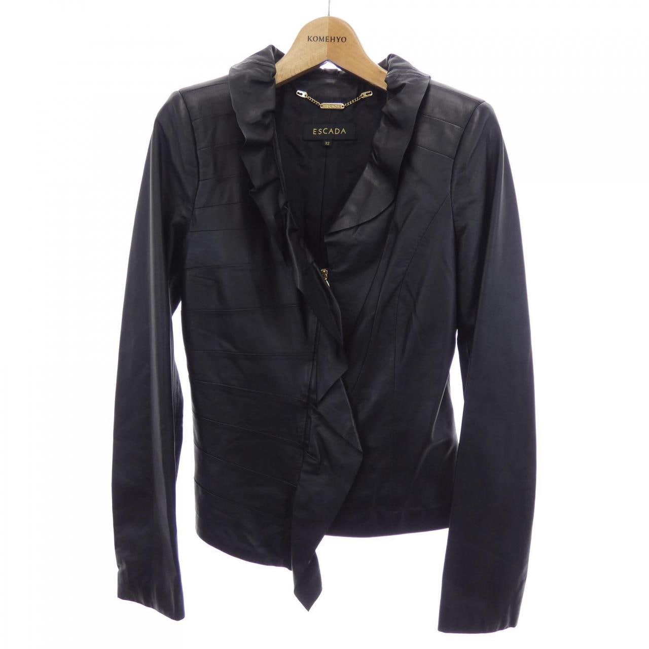 エスカーダ ESCADA レザージャケット