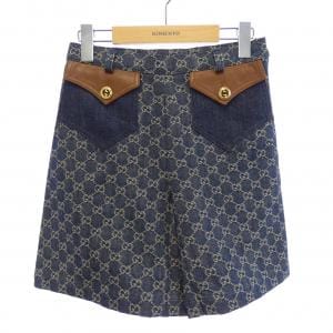 グッチ GUCCI ウォッシュド オーガニックデニム 652661 XDBLL ショートパンツ