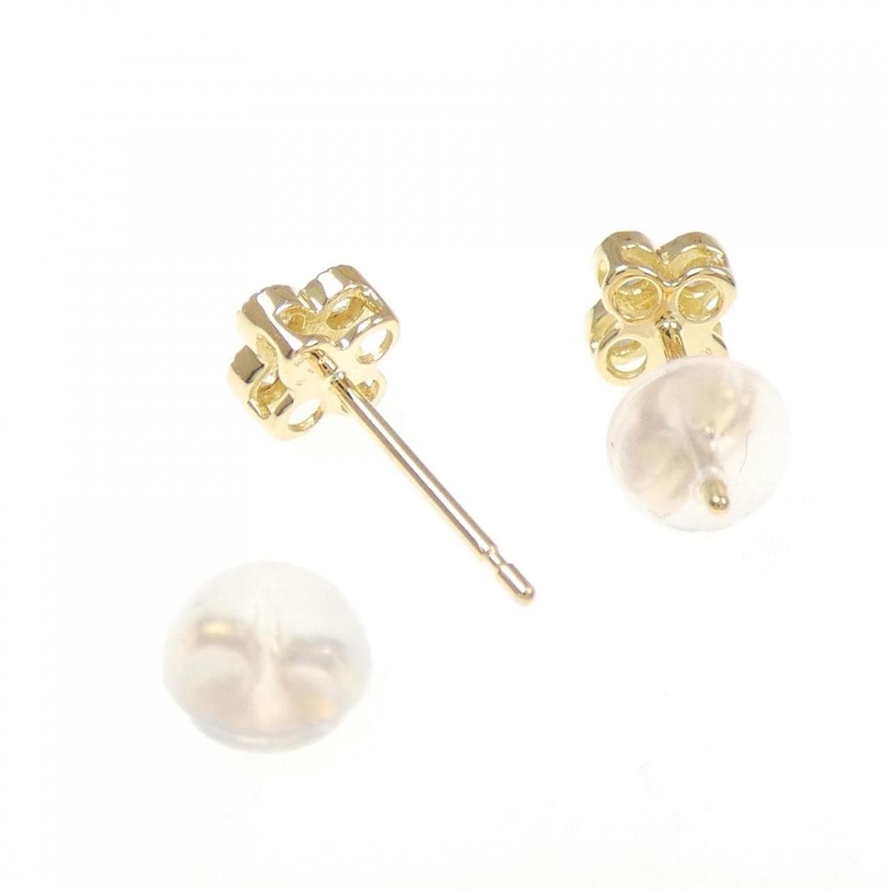 [再加工款] K18YG鑽石耳環0.20CT