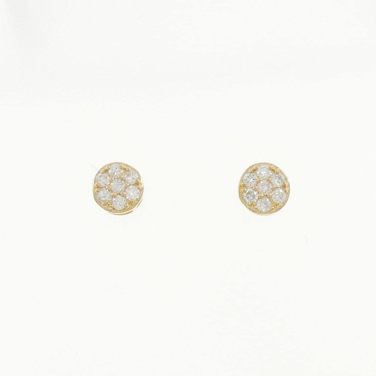 【リメイク】K18YG ダイヤモンド ピアス 0.20CT