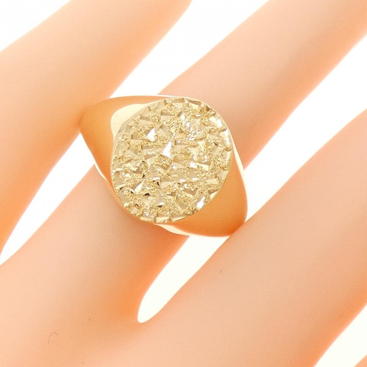 【新品】K18YG リング