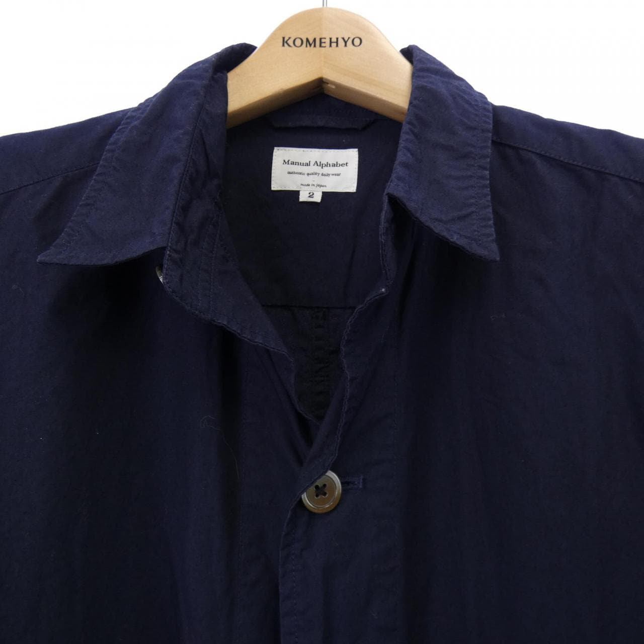 マニュアルアルファベット MANUAL ALPHABET コート