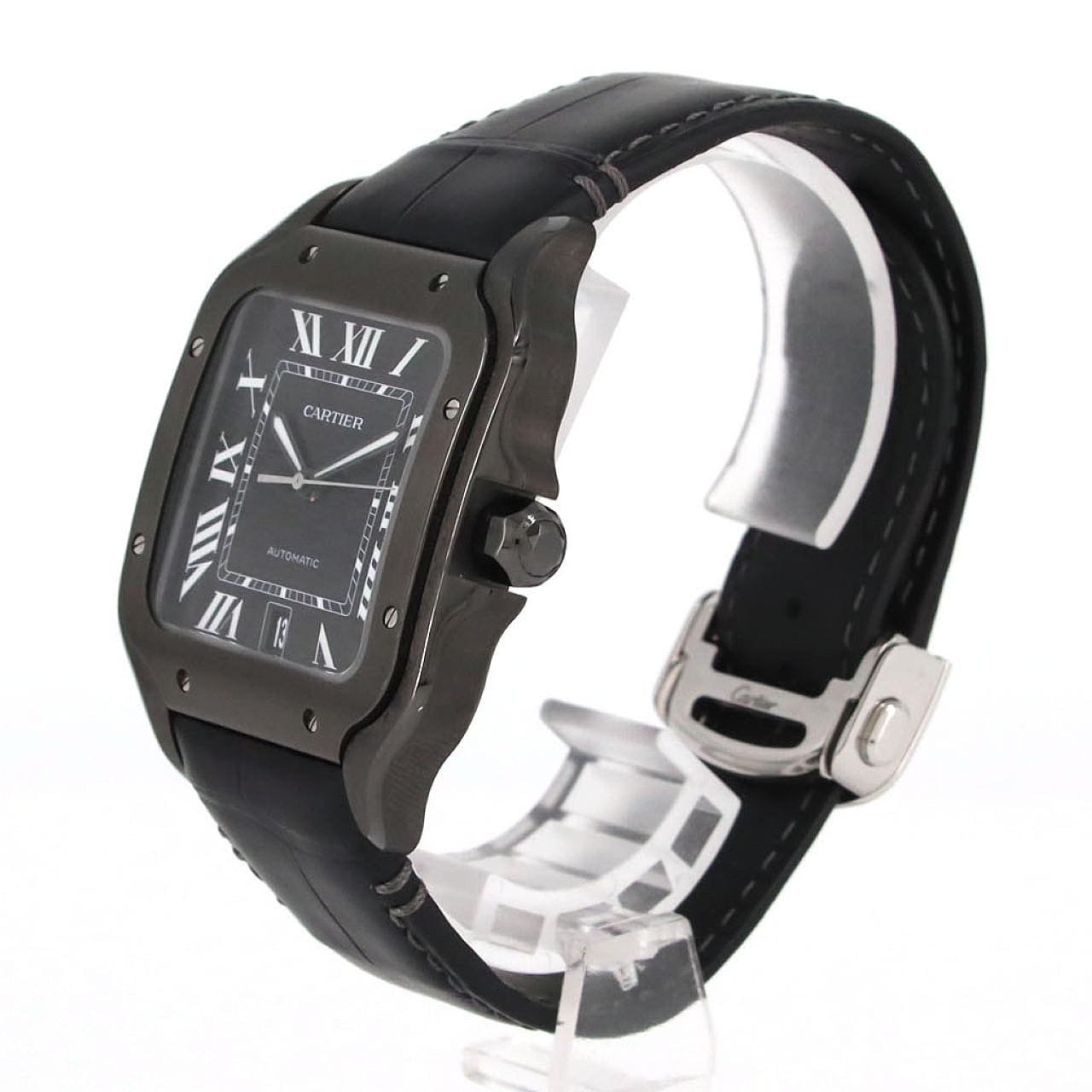 カルティエ サントス･ドゥ･カルティエ LM ADLC WSSA0039 SS 自動巻