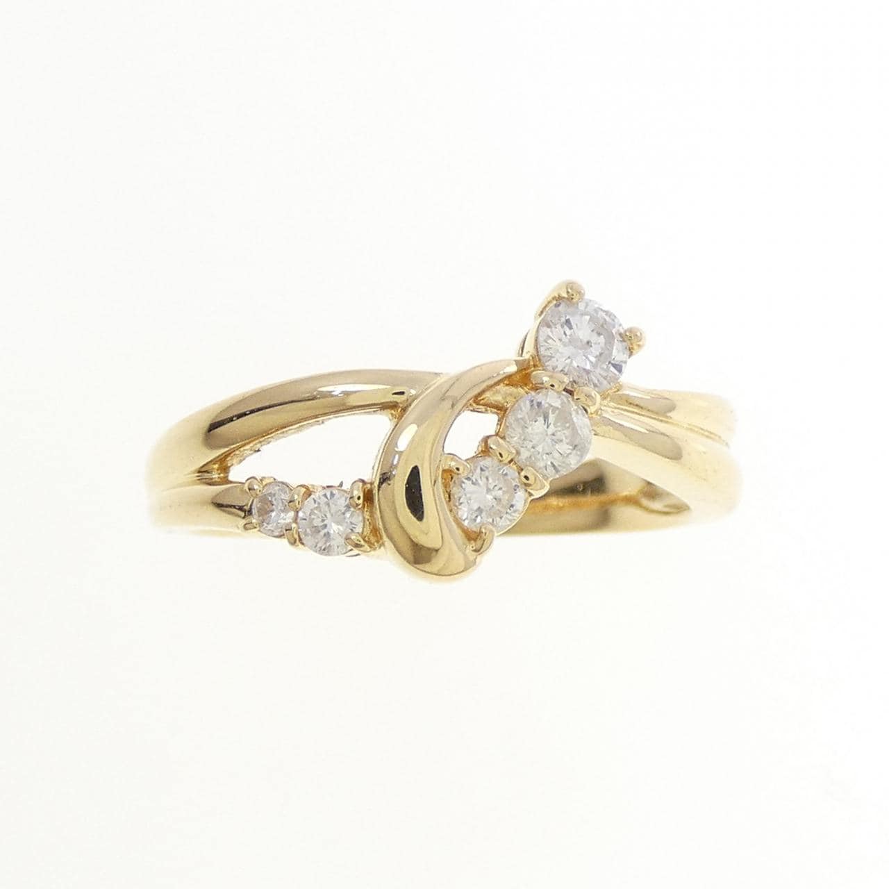 K18YG ダイヤモンド リング 0.30CT