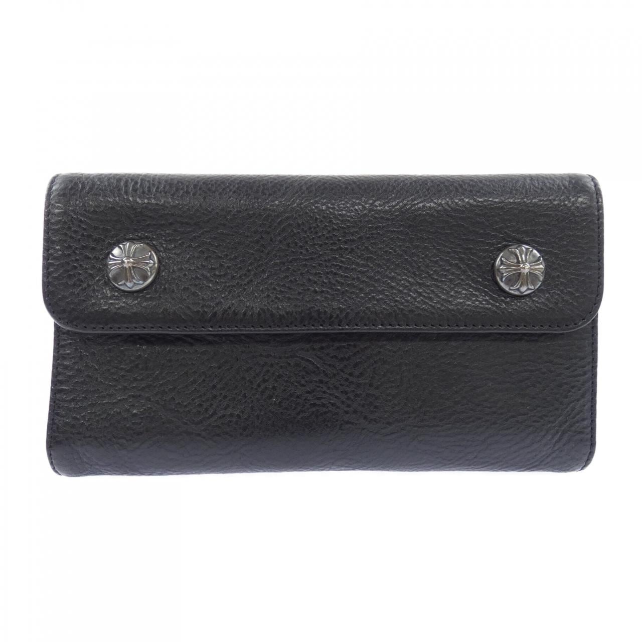 クロムハーツ CHROME HEARTS WAVE CROSS BTN　ウェーブ クロスボタン 2246 304 0501 0900 WALLET