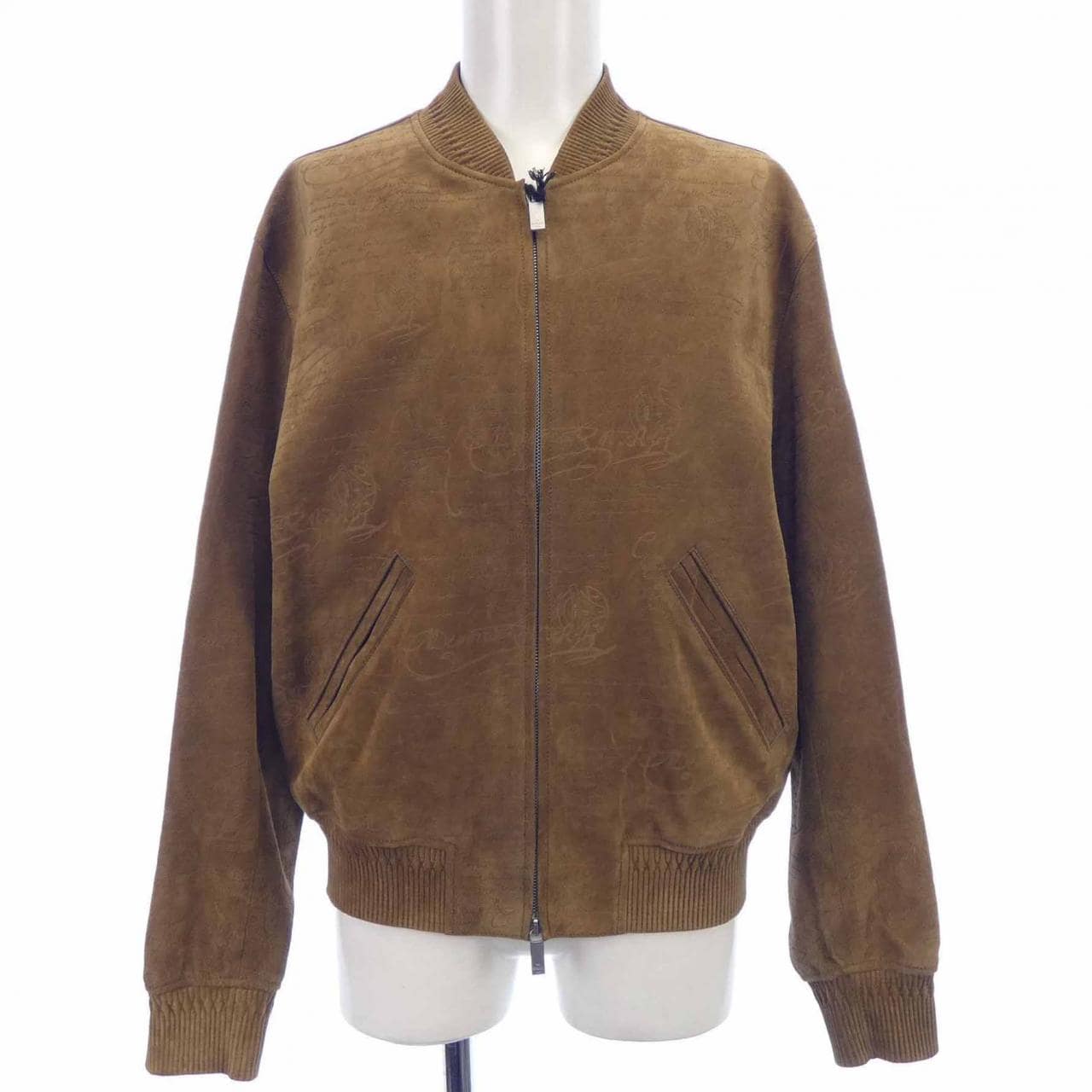 Berluti leather jacket