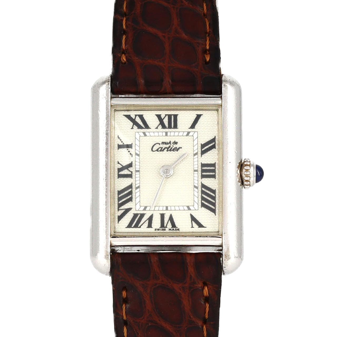 【ノーメンテナンス還元価格】カルティエ マストタンクSM W1016230 シルバー クォーツ