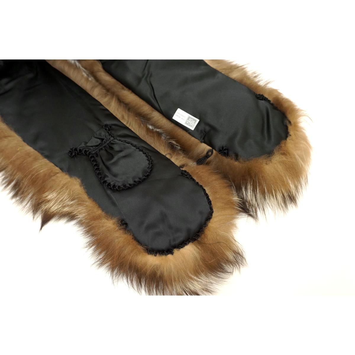 【未使用品】毛皮ストール　シルバーＦＯＸ