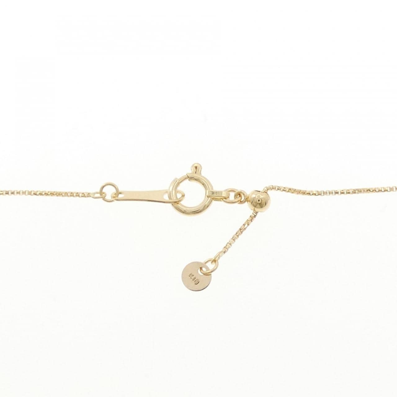 K18YG ダイヤモンド ネックレス 0.10CT
