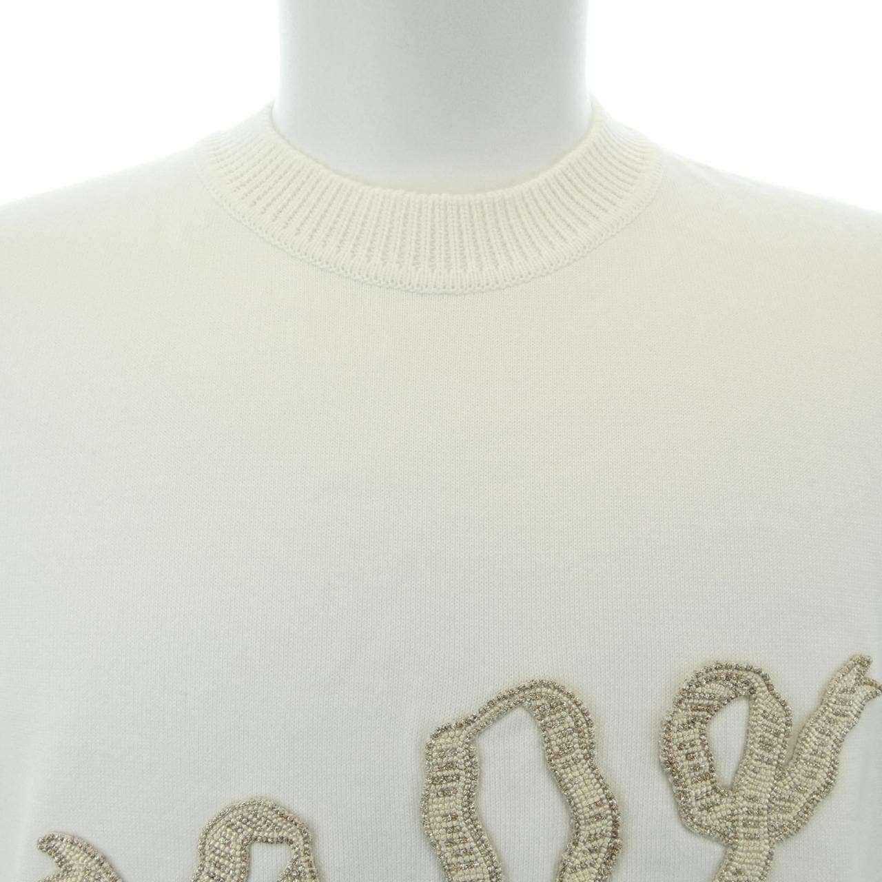 ルイヴィトン LOUIS VUITTON エンベリッシュドショートスリーブコットンクルーネック HSN24WAUR トップス