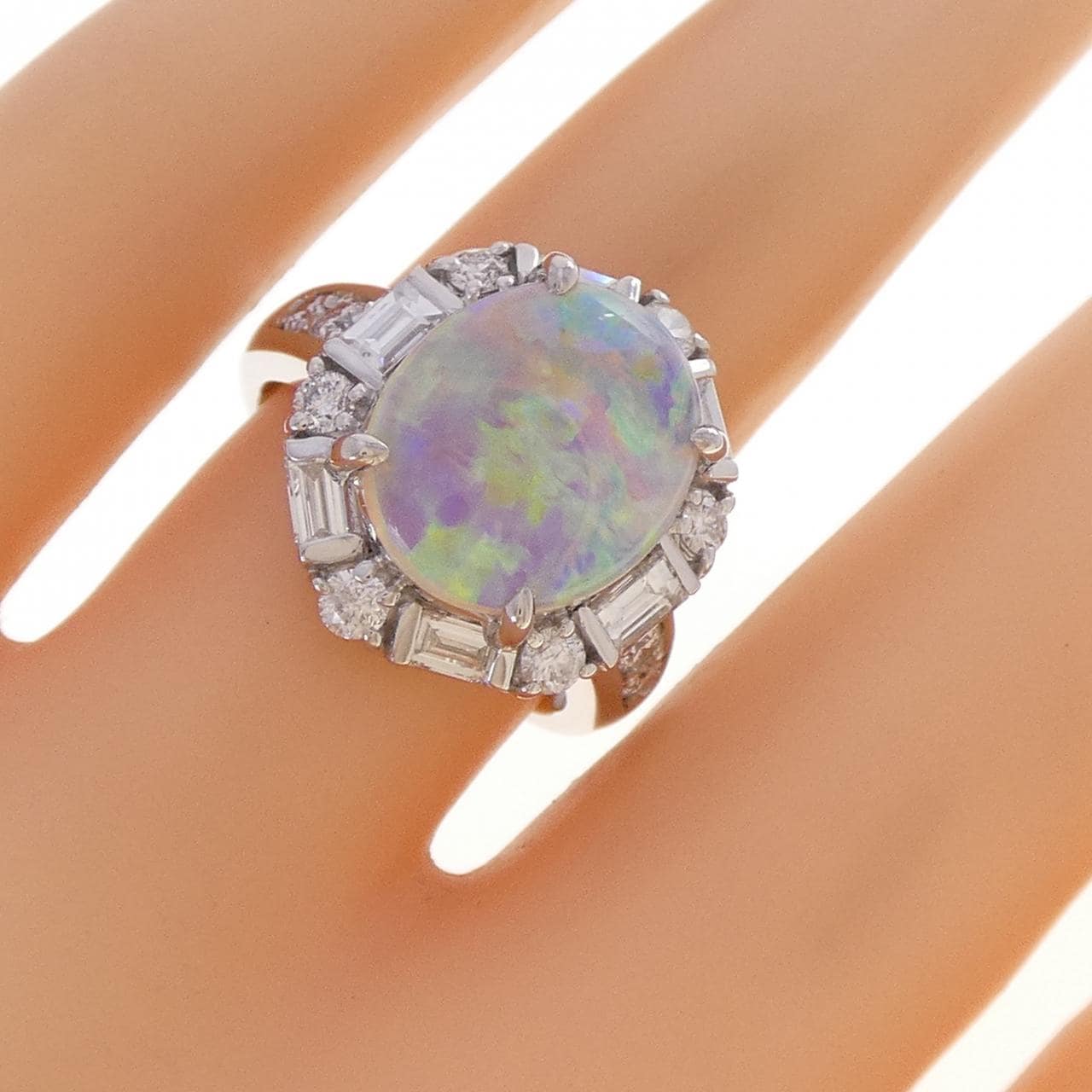PT900 オパール リング 2.58CT