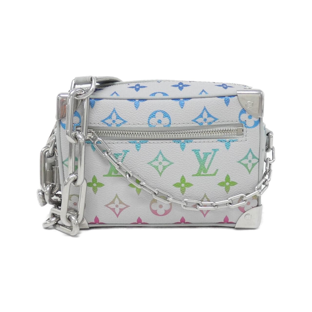 ルイヴィトン モノグラム イリディセント ミニ ソフトトランク M13901 ショルダーバッグ