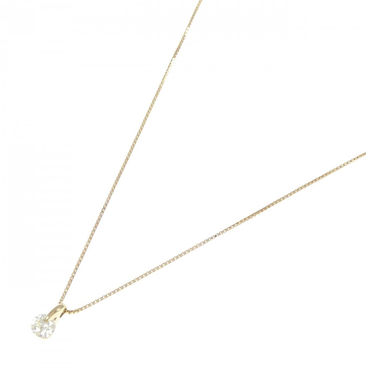 K18YG ダイヤモンド ネックレス 0.30CT