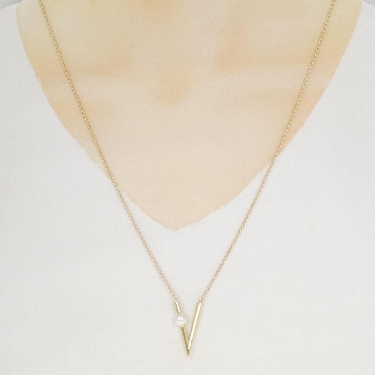 ミキモト V コード ネックレス 5.8mm