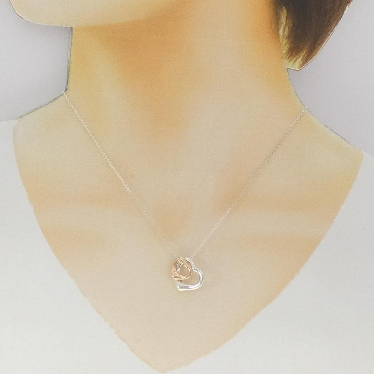 ティファニー オープンハート ネックレス