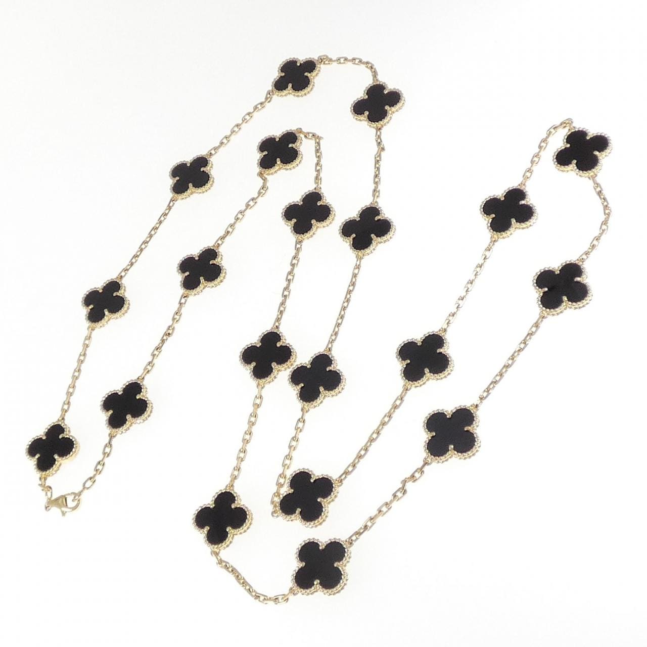 Van Cleef & Arpels vintage Alhambra 20 Motif Necklace