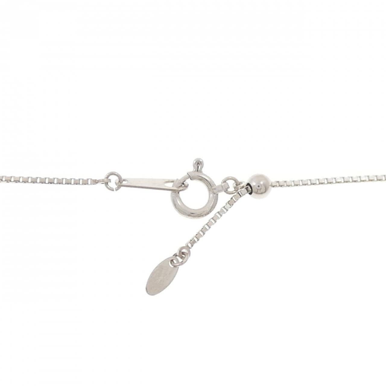 PT900/PT850 スリーストーン ダイヤモンド ネックレス 1.00CT