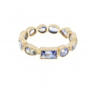 【新品】K18YG サファイヤ リング 2.62CT