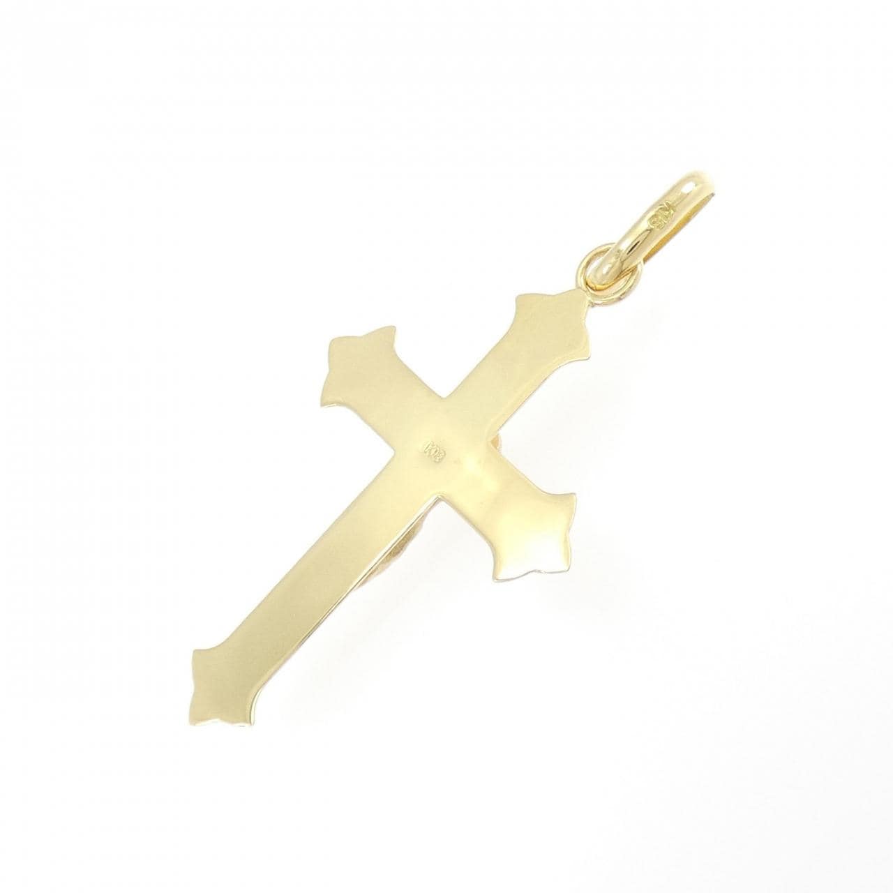【新品】K18YG クロス ペンダント
