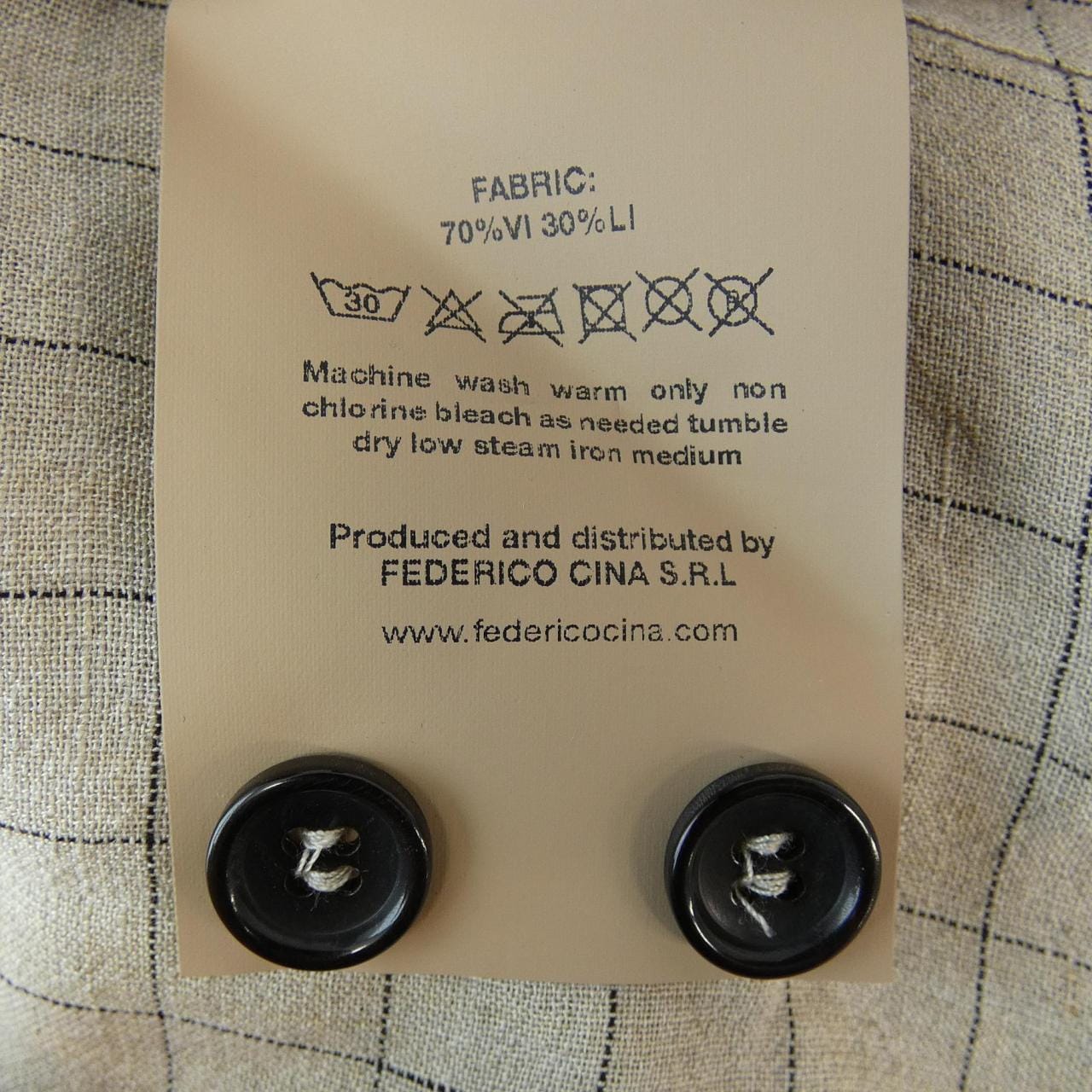 FEDERICO CINA S／Sシャツ