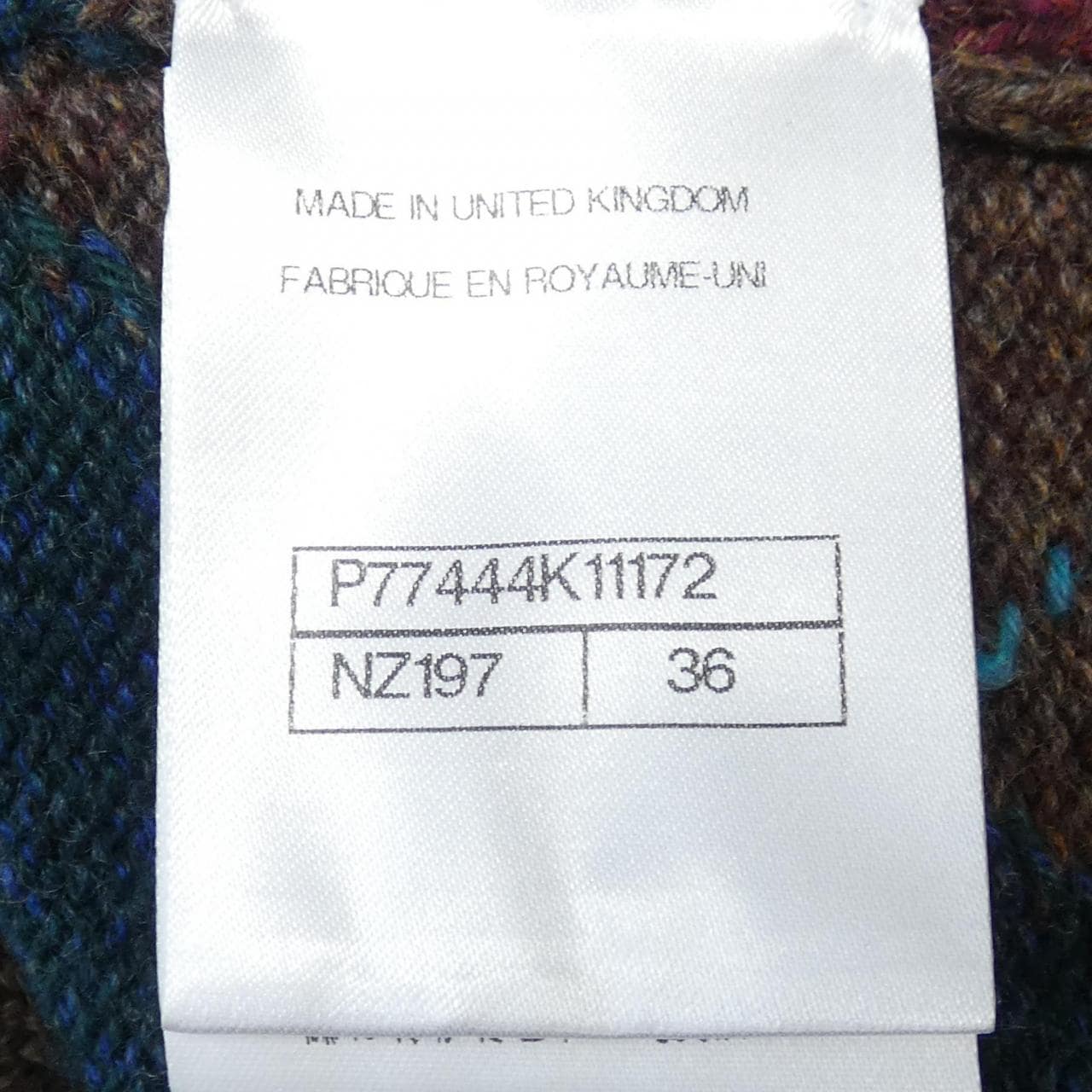 シャネル CHANEL LOOK35 P77444K11172 ニット