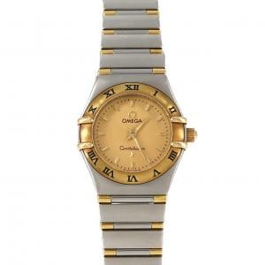 オメガ コンステレーションミニ コンビ 1362.10 SSxYG クォーツ