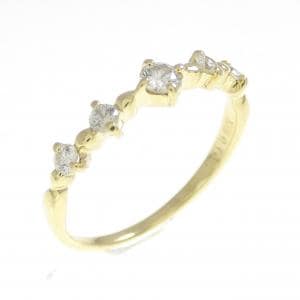 K18YG ダイヤモンド リング 0.10CT