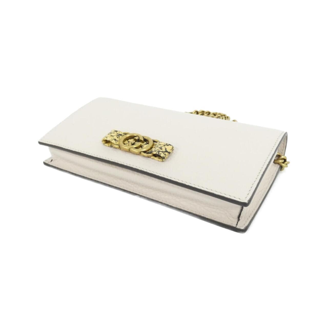 【未使用品】グッチ INTERLOCKING G 746056 AACAO チェーンウォレット