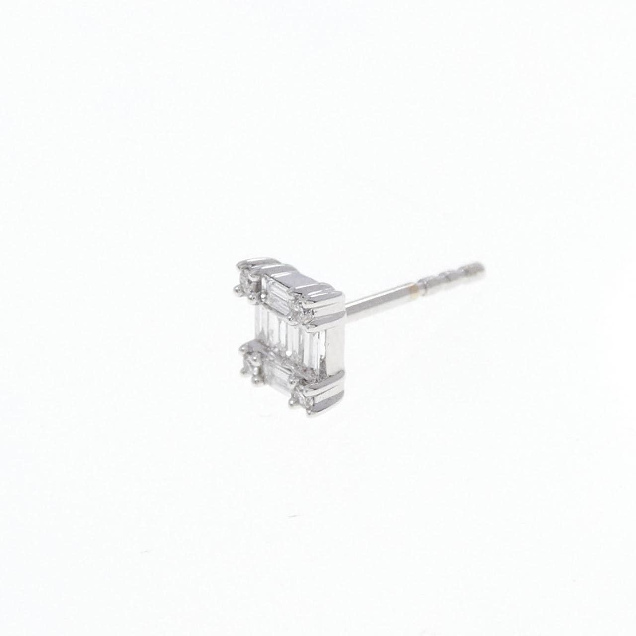 ポンテヴェキオ ダイヤモンド ピアス 0.14CT 片耳