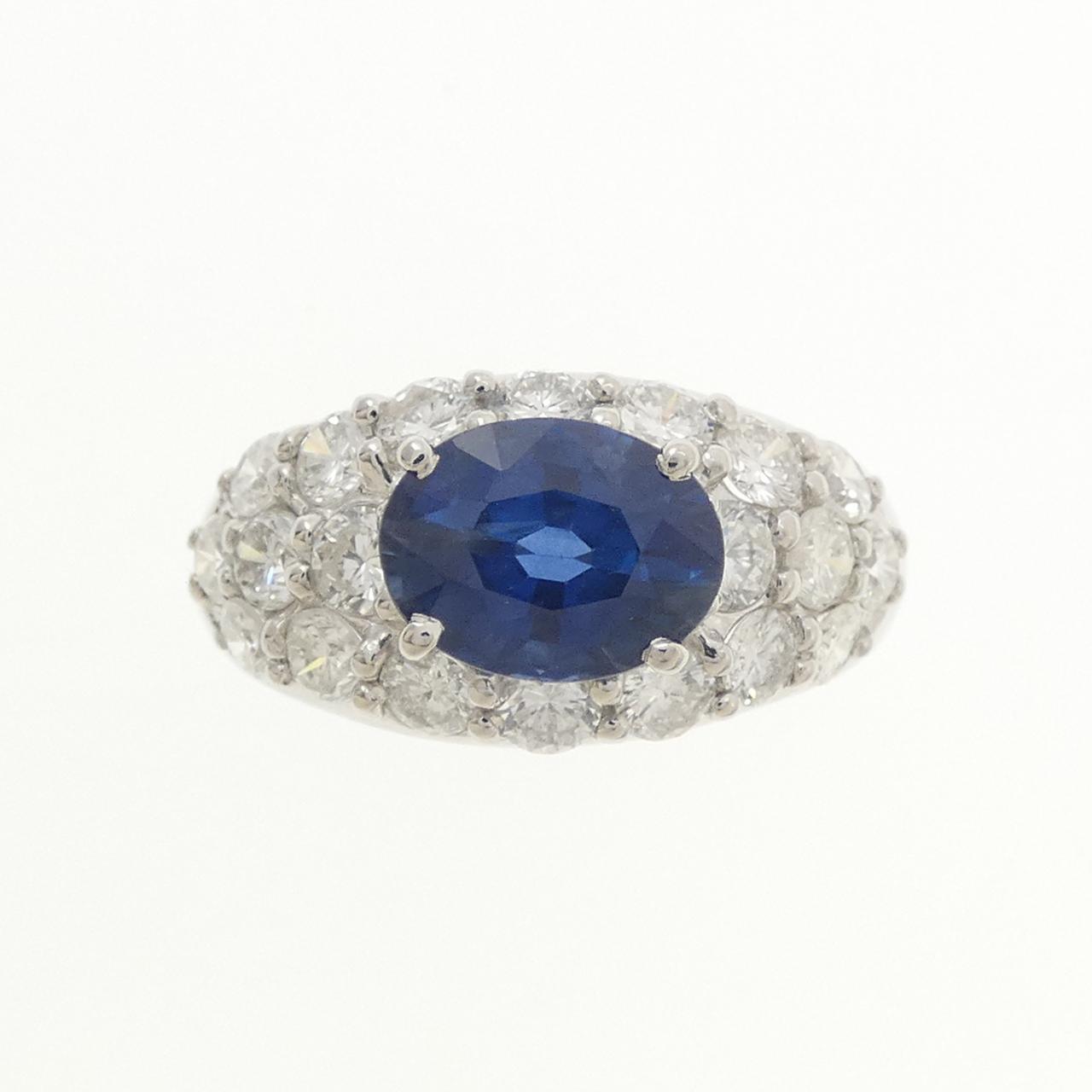 PT900 サファイヤ リング 1.79CT