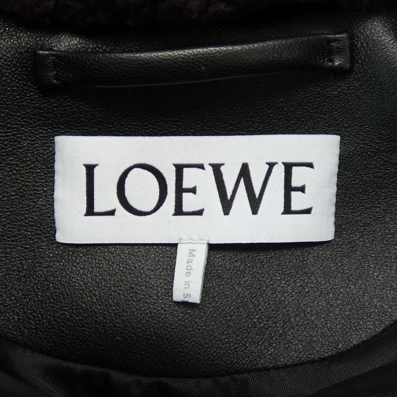 ロエベ LOEWE H526Y34L26 レザーライダースジャケット