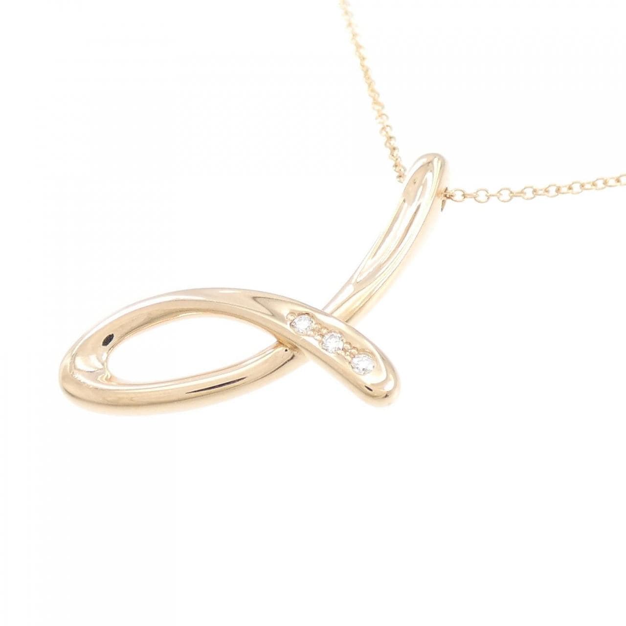TIFFANY letter necklace