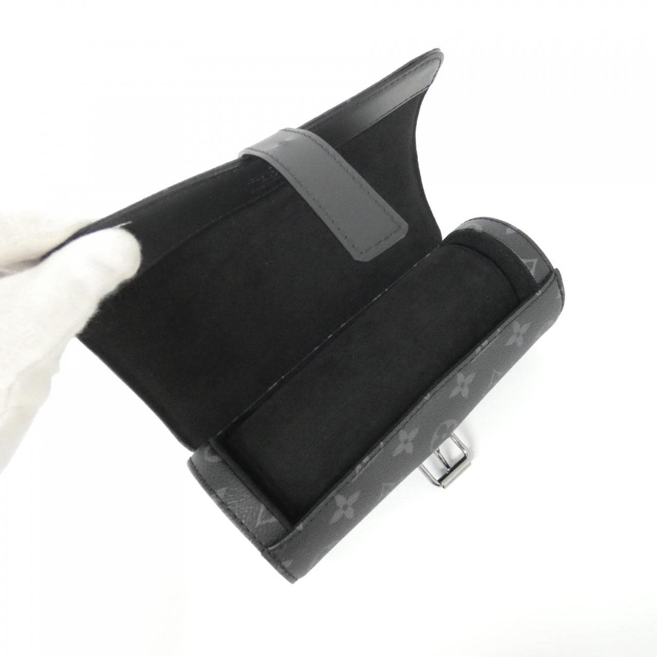 ルイヴィトン モノグラム エクリプス エテュイ 3モントル M43385 ウォッチケース