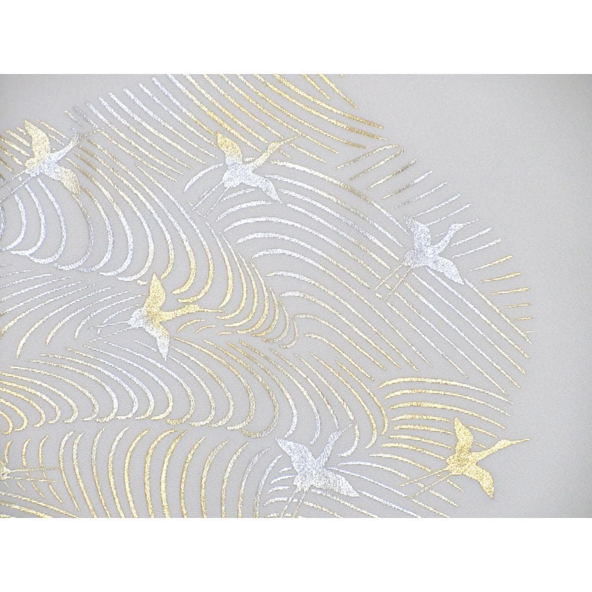 長襦袢　附下　金彩友禅