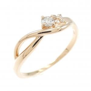 クミキョク ダイヤモンド リング 0.10CT