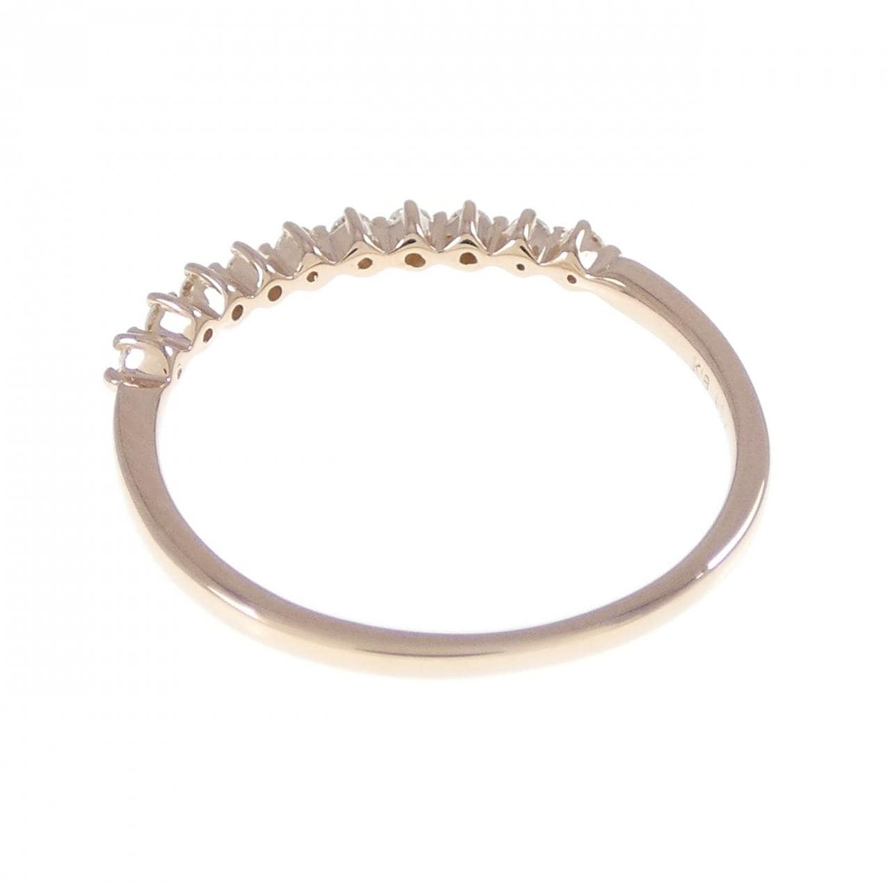 K18PG ダイヤモンド リング 0.10CT